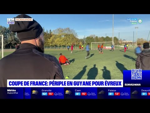 Coupe de France: les joueurs d&#039;Évreux ont pris la direction de la Guyane